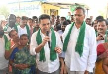 రైతుల సమస్యలను కేటీఆర్ కు వివరించిన ఎమ్మెల్యే పల్లా