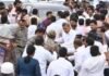 కేటీఆర్ కాన్వాయ్ను అడ్డుకున్న పోలీసులు..!