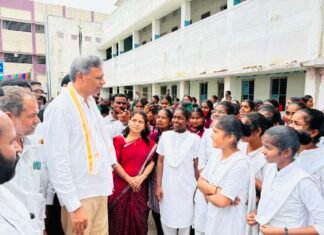 చేర్యాలలో కస్తూరిబా గాంధీ బాలికల విద్యాలయ నూతన భవనాన్ని ప్రారంభించిన ఎమ్మెల్యే పల్లా